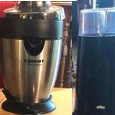 Lot of SMALL APPLIANCES: Juicer and Grinder
