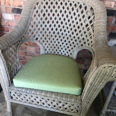 Outdoor chair and table