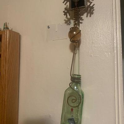 Blown glass windchimes