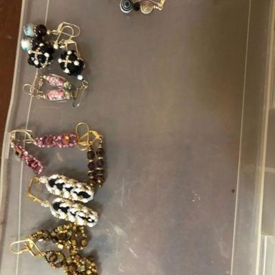 Boho chic handmade earrings