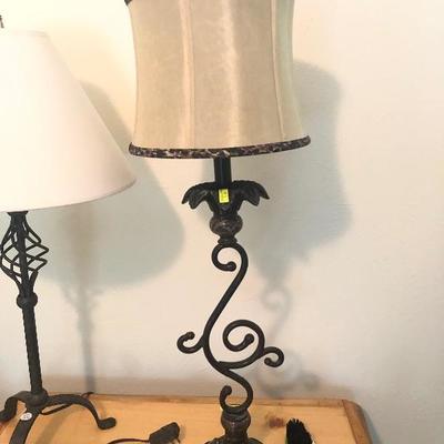 Ornate table lamp