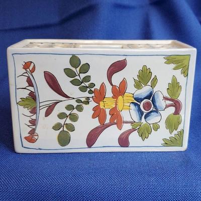 Lot 97: Delft Flower Brick $25