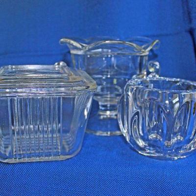 Lot 120: 3 Pieces Glass   $15