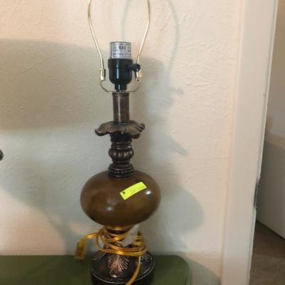 Beautiful lamp no lampshade