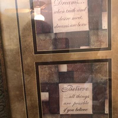 Framed art dreams 