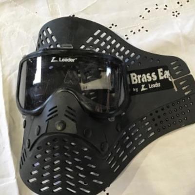 #s20.  Paintball face guard, bone protector, bag and loader