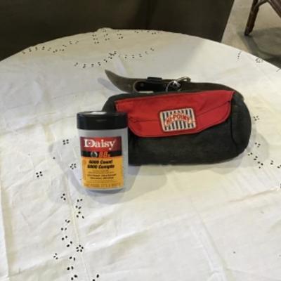 #s22.  BBs-container half full and hi point bag