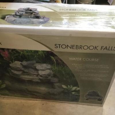 #s37.  Sunterra Stone Brook Falls water course-new in box