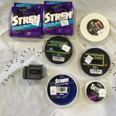 #s46.  Fishing line and line leader