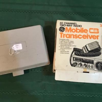#a124.  GECB radio never used an empty case