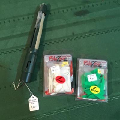 #a129.  Carbon fletching tool and vanes