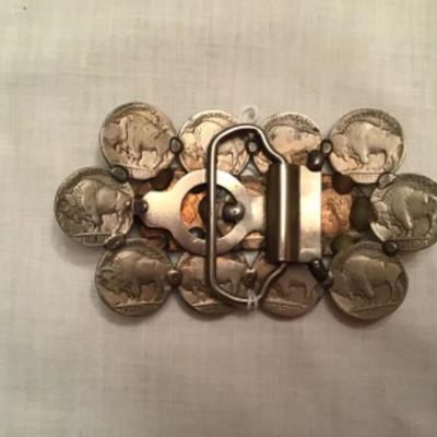 #z6.  Buffalo nickel belt buckle