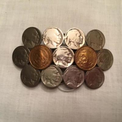 #z6.  Buffalo nickel belt buckle