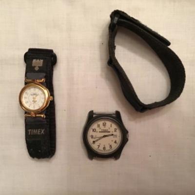 #z11.  Two Timex watches and watch band