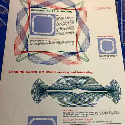 Lot #5 Vintage Spirograph Game / art set