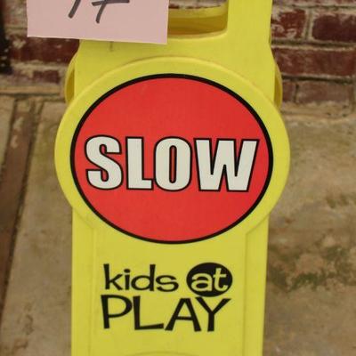 17-Preschool/Daycare Lot Slow Kids At Play Sign-Foam Letters-Playdough Cutters