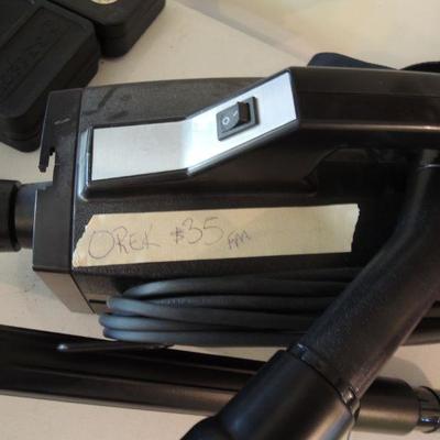 Orek XL Square Handheld Vac with attachments