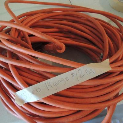 EXTENSION CORD: 75' 14 Gauge 