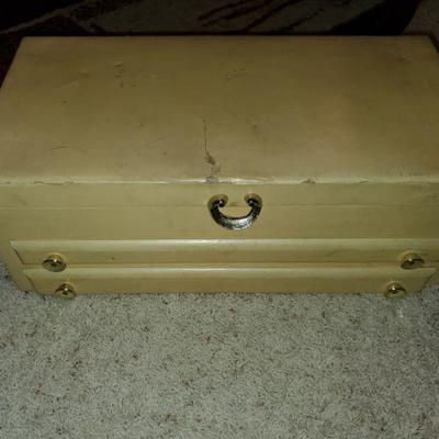 Antique Jewelry and Jewelry Box  #2