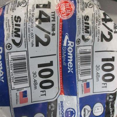 Lot 257 - 14/2 Type NM-B Wire & Circuit Cable