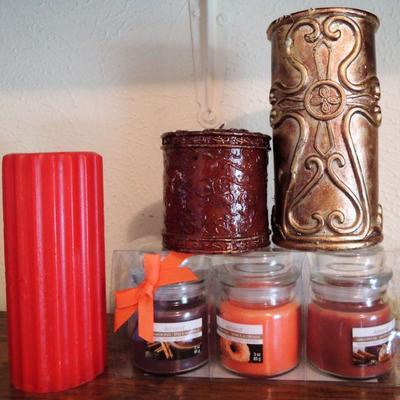 Lot of Candles - Decorative and Solid
