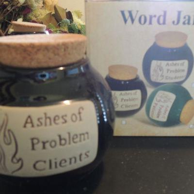 Problem Clients - Stone Jar Cork Lid (multiple)