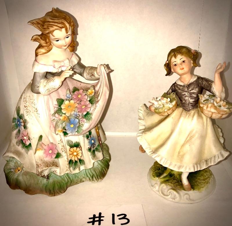 Vintage lefton China figurines