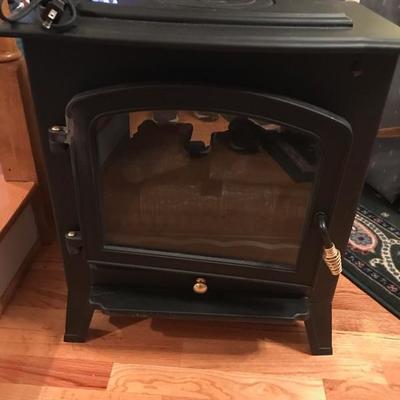 Electric fireplace $95
