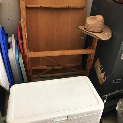drafting table $45
hat $5