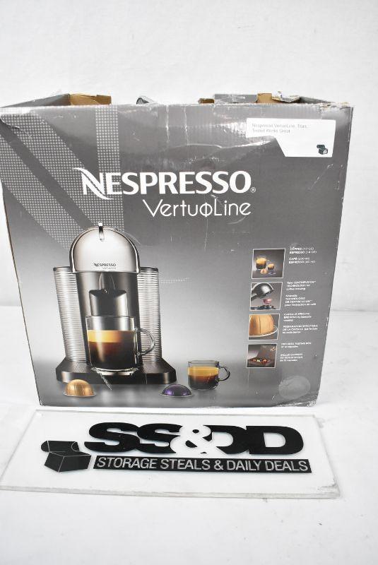 Nespresso VertuoLine Titan Coffee & Espresso Maker Works