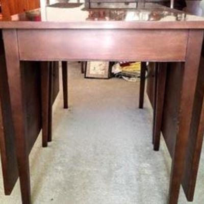 Dining Room Table with sides down. Table priced at $175.00 