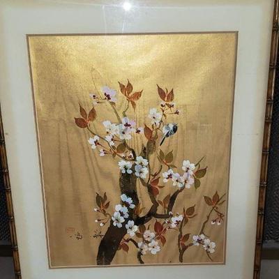 #11 Asian flower art