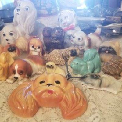 #14 Lot of Dogs figurines