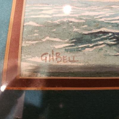 G H Bell Boat Painting