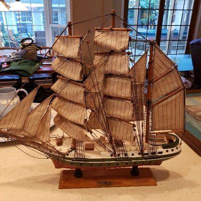 A Von Humboldt Model Ship