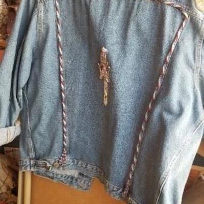 #55 circa 1980s jean jacket
