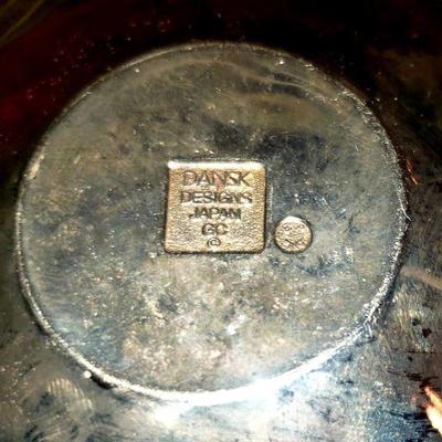 #76 Pair of Dansk flower frogs