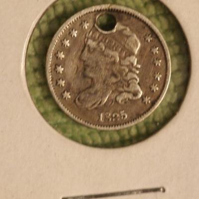 1835 Caped Bust Half Dime
