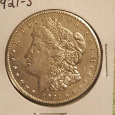 1921 S Morgan Silver Dollar
