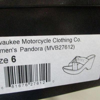 Lot 123 - Milwaukee Motorcycle Clothing Co. Women's Pandora Shoe - MVB27612 - Size 6 C