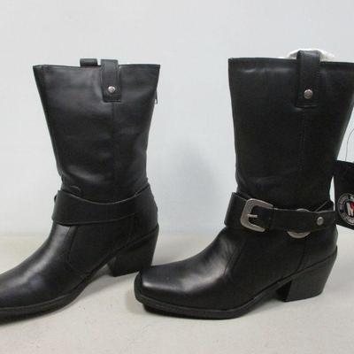 Lot 124 - Milwaukee Motorcycle Clothing Co. Women's Delaney Boot - MVB26119 - Size 9.5