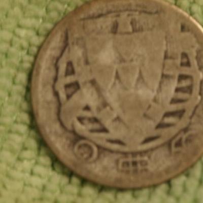 1842 Silver 2 1/2 