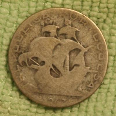 1842 Silver 2 1/2 