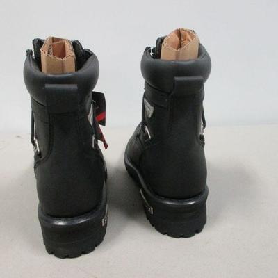Lot 128 - Milwaukee Motorcycle Clothing Co. Men's Throttle Boot - MB240 Size 8 C