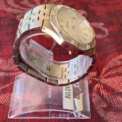 LOT 2 Bulova Men's Wrist Watch 96E106