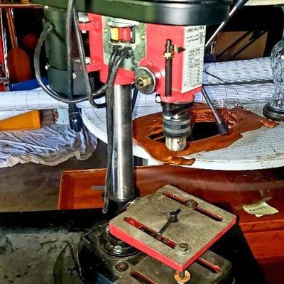 #87 Harbor Freight 5-sped drill press 