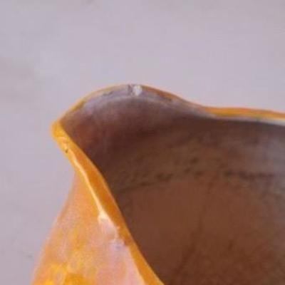 #98 Orange blossom pitcher Japan as is 