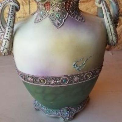 #103 Japanese Dragon vase