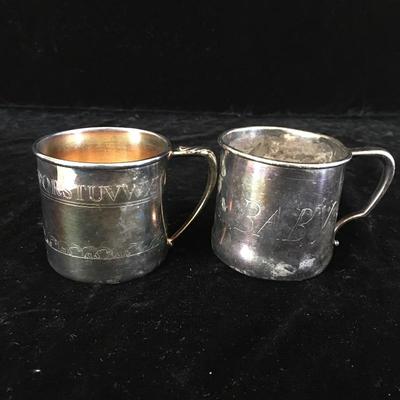 Lot 93 - Silverplate Baby Collection 