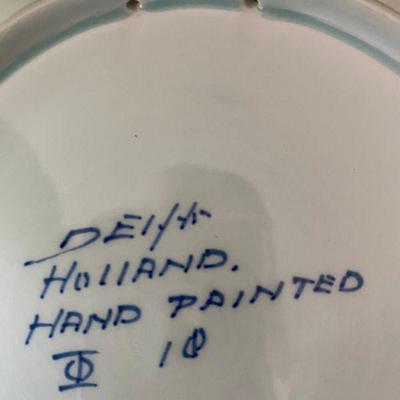 Deft Hand Painted Plates